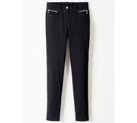 Sheego Stretch-Hose mit Zier-Taschen vorne 24 schwarz