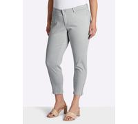 Stretch-Jeans ASCARI, Damen, Gr. 44, Normalgrößen, grau, 91% Baumwolle, 6% Polyester, 3% Elasthan, unifarben, lang, Jeans (36883535-44) grau