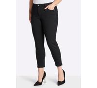 Sheego Stretch-Jeans mit Bauch-weg-Effekt 22 schwarz