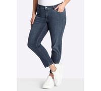 Sheego Stretch-Jeans mit Bauch-weg-Effekt 44 blue-black