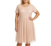 Sheego Style Damen Abendmode Kleid Freizeitkleid Abendkleid Eventkleid Freizeit Große Größen Übergröße, Größe 48