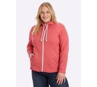 Sheego Sweatjacke aus Interlock-Jersey, formstabil 56 grapefruit