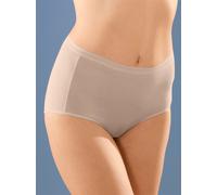 Taillenslip NINA VON C., Damen, Gr. 42, 4 Stk., beige (elfenbein), 93% Baumwolle, 7% Elasthan, Unterhosen Taillenslip (75053868-42) elfenbein