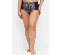 Sheego Taillenslip im Doppelpack, mit Shaping-Effekt 52/54 blau + marine