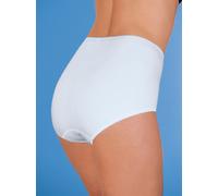 Taillenslip NINA VON C., Damen, Gr. 50, 3 Stk., weiß, 95% Baumwolle, 5% Elasthan, Unterhosen Taillenslip (663995-50) weiß