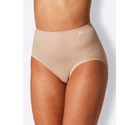 Taillenslip SPEIDEL, Damen, Gr. 50, 3 Stk., beige (puder), 95% Baumwolle, 5% Elasthan, Unterhosen Taillenslip, Topseller (101400-50) puder