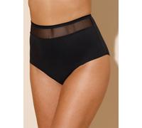 Sheego Taillenslip mit Mesh-Einsatz 44/46 schwarz
