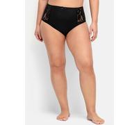 Sheego Taillenslip mit transparenter Spitze 40 schwarz