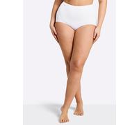 Sloggi Damen Slips 24/7 Cotton Maxi – 6er Pack, 96% Baumwolle/4% Elasthan, Weiß, Gr. 44