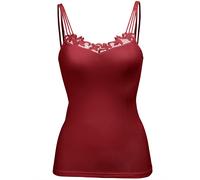 Sheego Trägerhemd aus Modal-Stretch 50 bordeaux