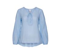 sheego Tunika Bluse Top Shirt - blau - 42