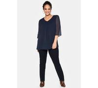 Sheego Tunika im Lagenlook 56 marine