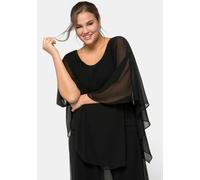 Sheego Tunika in 2-in-1-Optik 50 schwarz