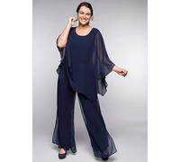 Tunika SHEEGO "Große Größen" Gr. 54, blau (marine) Damen Tuniken (24167746-54) marine