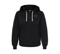 Sheego XL black detail:gold string + heart emb