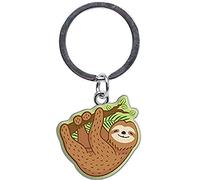 Sheepworld - 46825 - Mini Schlüsselanhänger, Faultier, Nur kein Stress, Metall, Kunststoff, 5,5cm x 2,6cm