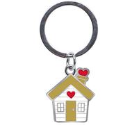 Sheepworld - 46840 - Mini Schlüsselanhänger, Haus, Zuhause ist, wo Du bist, Metall, Kunststoff, 5cm x 2,5cm