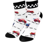 Sheepworld - 70174 - Zaubersocken, Rennwagen, Auf die Plätze, fertig, los!, Größe 30-35, für Kinder