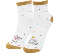 Sheepworld - 70184 - Zaubersocken, Schutzengel, Ich pass auf dich auf!, Größe 36-40, für Damen