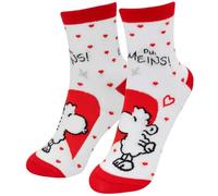 Sheepworld - 70190 - Zaubersocken, Ich Deins! Du Meins! Wir Eins!, Größe 36-40, für Damen