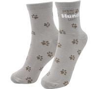 Sheepworld - 70209 - Zaubersocken, Der mit dem Hund geht!, Größe 41-46, für Herren
