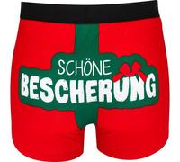 Sheepworld AG Boxershorts Motiv 'Schöne Bescherung'