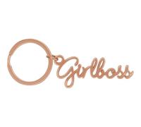 Sheepworld Anhänger Schlüsselworte Motiv Girlboss | Metallanhänger mit Schlüsselring, Schlüsselanhänger auf Headerkarte | Geschenk zum Geburtstag, lustige Überraschung | 75103