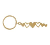 Sheepworld Anhänger Schlüsselworte Motiv Herzen | Metallanhänger mit Schlüsselring, Schlüsselanhänger auf Headerkarte | Geschenk zum Geburtstag, lustige Überraschung | 75110