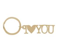 Sheepworld Anhänger Schlüsselworte Motiv I 3 you | Metallanhänger mit Schlüsselring, Schlüsselanhänger auf Headerkarte | Geschenk zum Geburtstag, lustige Überraschung | 75098