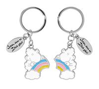 Sheepworld Anhänger-Set für zwei mit Motiv | Geschenkset bestehend aus zwei Schlüsselanhängern, mehrfarbig | Geschenk für Paare, für zwei