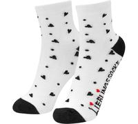Sheepworld Die Geschenkewelt Lieblingssocke, Schwarz Weiß, Geschenk Geschenkartikel Zaubersocken, 80% Baumwolle, 15% Nylon, 5% Elastan, Größe 36-40