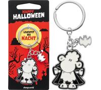 Sheepworld Gruss & Co Schlüsselanhänger Halloween "Schaf" leuchtet bei Nacht Neuware