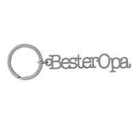 Sheepworld, Gruss und Co - 47030 - Schlüsselanhänger, Bester Opa, Metall, Größe mit Schlüsselring: 9,6cm x 3cm, Farbe: Silber