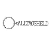 Sheepworld, Gruss und Co - 47034 - Schlüsselanhänger, Alltagsheld, Metall, Größe mit Schlüsselring: 9,6cm x 3cm, Farbe: Silber