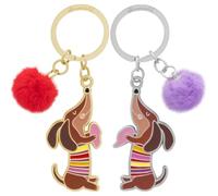 Sheepworld Paar-Schlüsselanhänger Motiv Dackel | Geschenkset | 75451