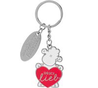 Sheepworld Schlüsselanhänger Motiv Hab dich lieb: Anhänger mit niedlichem Charm