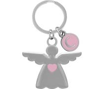 Sheepworld Schlüsselanhänger Schutzengel Motiv C Anhänger mit Initialen, Länge 6,5 cm, Metall | Geschenk Geburtstag, Taufe, Kommunion | 74889
