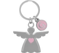 Sheepworld Schlüsselanhänger Schutzengel Motiv G Anhänger mit Initialen, Länge 6,5 cm, Metall | Geschenk Geburtstag, Taufe, Kommunion | 74893