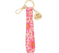 Sheepworld Schlüsselband mit Motiv Queen | Bändchen mit Motivdruck und goldenem Karabiner, Schlüsselring mit Logogravur und Charm mit Garvur | Geschenkidee, Geburtstag, Kindergeburtstag | 74880