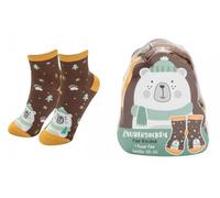 sheepworld - Sheepworld Kinder Socken Zaubersocken Gr 30-35 Eisbär 074403