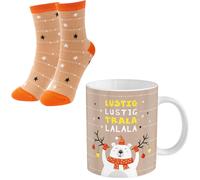 Sheepworld Winter 2022 Tasse-Socken Set "Trala Lalala" Neuware