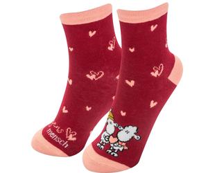 Sheepworld Winter 2025 Zaubersocken Frauen Motiv Herzensmensch Gr. 36 - 40 Neuware