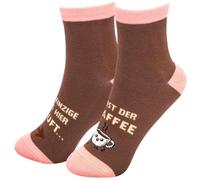 Sheepworld Zaubersocken Frauen Motiv Kaffee | Damensocken, Größe 36-40, in Sockenform gepresst | lustiges Geschenk, Kollegin, Freundin | 75069