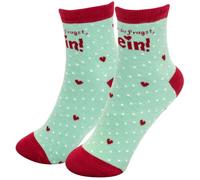 Sheepworld Zaubersocken Frauen Motiv Nein | Damensocken, Größe 36-40, in Sockenform gepresst | lustiges Geschenk, Kollegin, Freundin | 75063