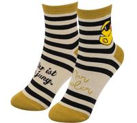 Sheepworld Zaubersocken für Frauen mit Motiv Ente und Spruch Älter | Damensocken, Größe 36-40, Socken | Geschenk lustig, Socken mit Spruch | 74846