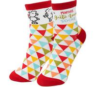 Sheepworld Zaubersocken mit Motiv "Mama Gute Laune" | Damensocken, gepresst, Größe 36-41 | Geschenk, lustige Überraschung | 46410