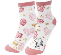 Sheepworld Zaubersocken Motiv "Wunderbar" | Damensocken in Herzform gepresst, Größe 36-40 | Geschenk Liebe, Valentinstag, für Sie | 48532