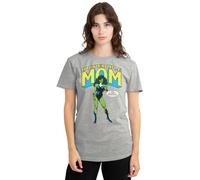 SheHulk Mother's Day Incredible Mom Ladies T Shirt, Athletic Heather, Small