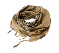 Shemag khaki-black