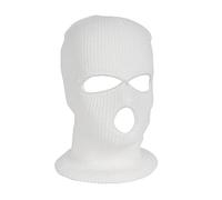 shengli Unisex-Maske Three-Loch Balaclava Gestrickte Gesichtsmaske Outdoor-Sport Skimasken Warme Hauben Vollgesichtsmaske Ski Gesichtsschutz Outdoor Clear Mask Kopfhaube (One Size,Three Holes 1)